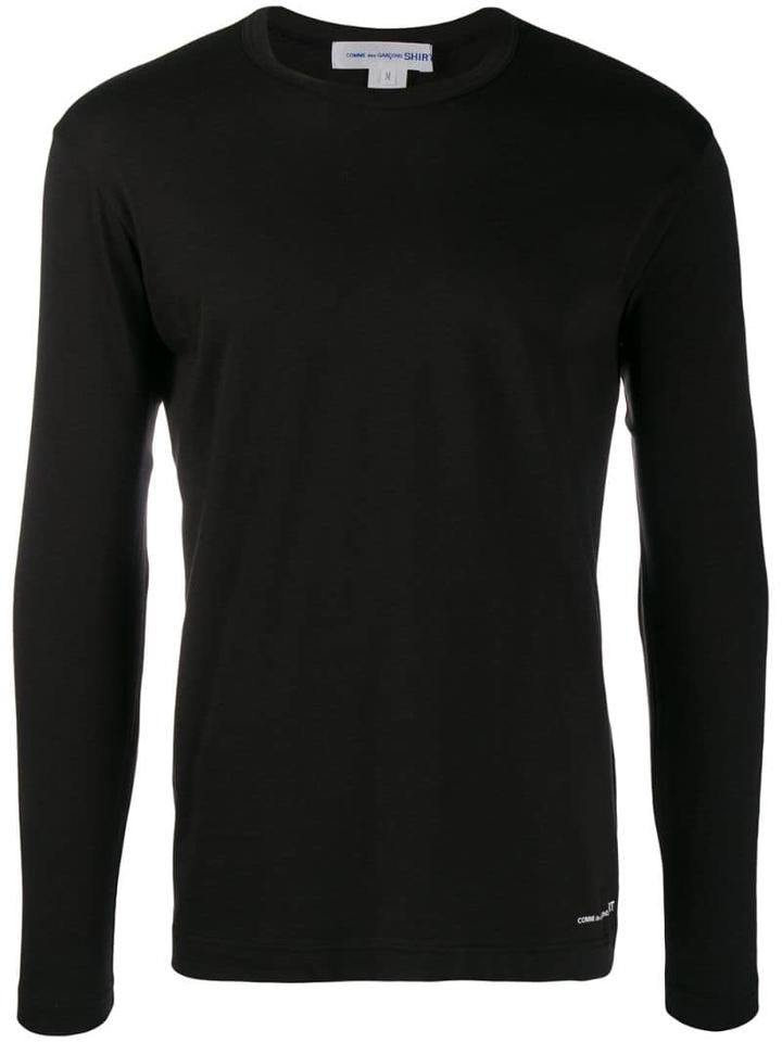 Comme Des Garçons Shirt Long Sleeve Top - Black