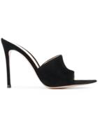 Gianvito Rossi Elongated To Mules - Black