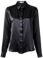 Gloria Coelho Silk Shirt - Black