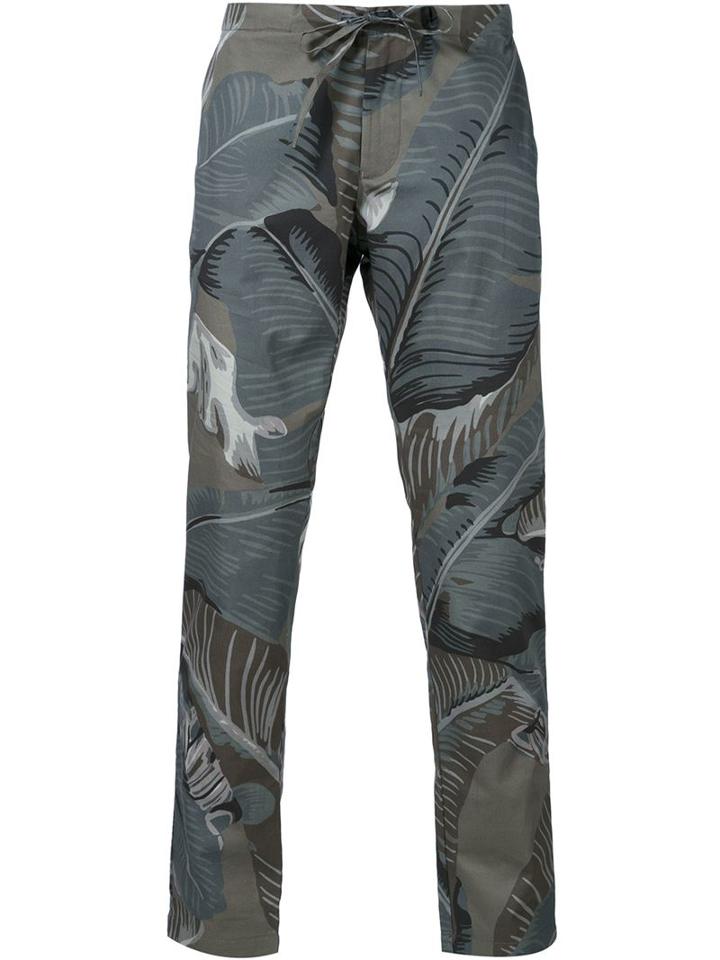 Palm Angels Leaf Print Trousers