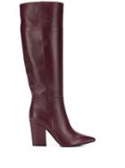 Sergio Rossi Pointed Toe Boots - Red