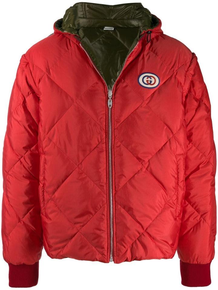 Gucci Reversible Down Jacket - Red