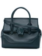 Versace - Mini Palazzo Empire Tote - Women - Leather - One Size, Women's, Blue, Leather