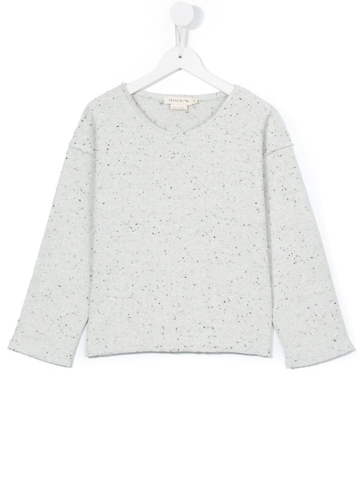 Andorine Teen Flecked Sweatshirt - Grey