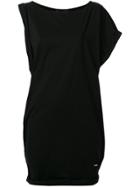 Dsquared2 Asymmetric T-shirt Dress - Black