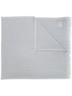 Cruciani Frayed Edge Scarf, Women's, Grey, Silk/lurex/cashmere/polyamide