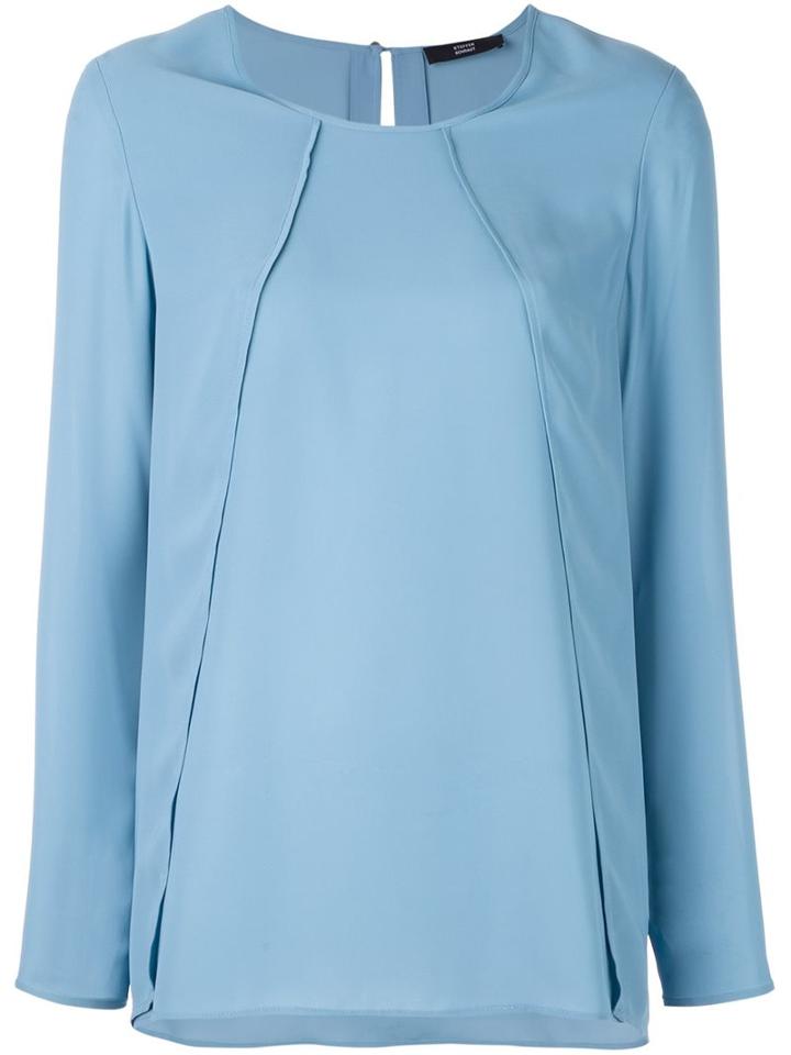 Steffen Schraut Overlay Detail Blouse