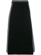 Temperley London A-line Midi Skirt - Black