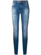 Closed Stonewashed Slim Fit Jeans - Blue
