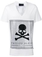 Philipp Plein - Much T-shirt - Men - Cotton - Xl, White, Cotton