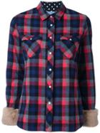 Guild Prime Chest Pockets Checked Shirt, Women's, Size: 36, Blue, Cotton