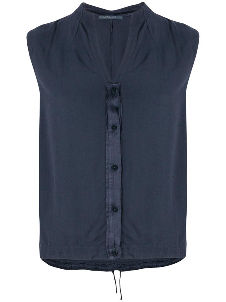 Transit Sleeveless Blouse - Blue