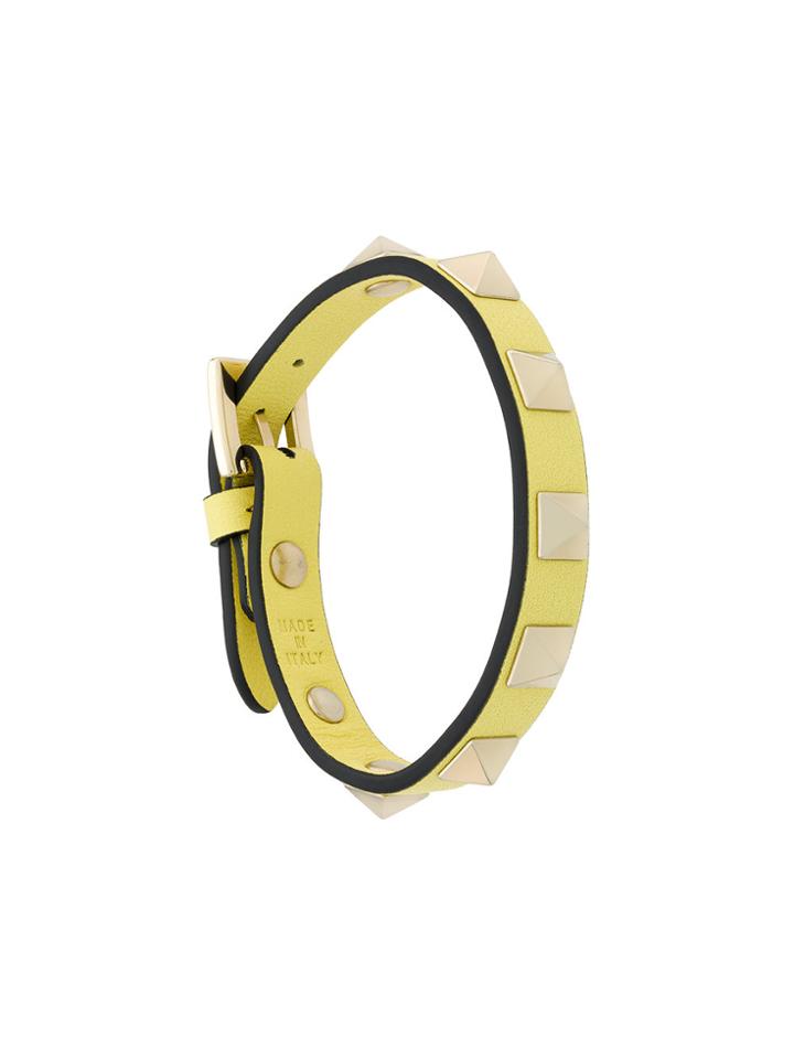 Valentino Rockstud Bracelet - Yellow & Orange