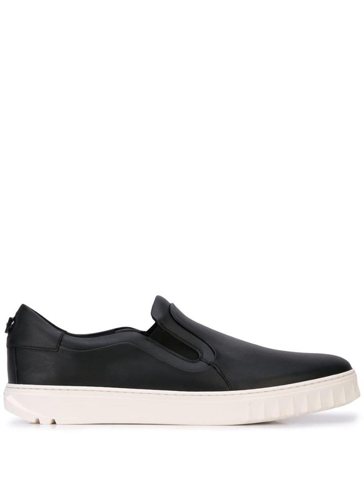 Salvatore Ferragamo Cruise Low Top Sneakers - Black