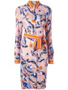 Emilio Pucci Jersey Shirt Dress, Women's, Size: 44, Silk/viscose