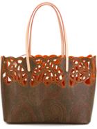 Etro Cut-out Detail Tote Bag
