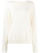 Indress Round Neck Sweater - Neutrals