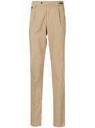 Pt01 Textured Chinos - Brown