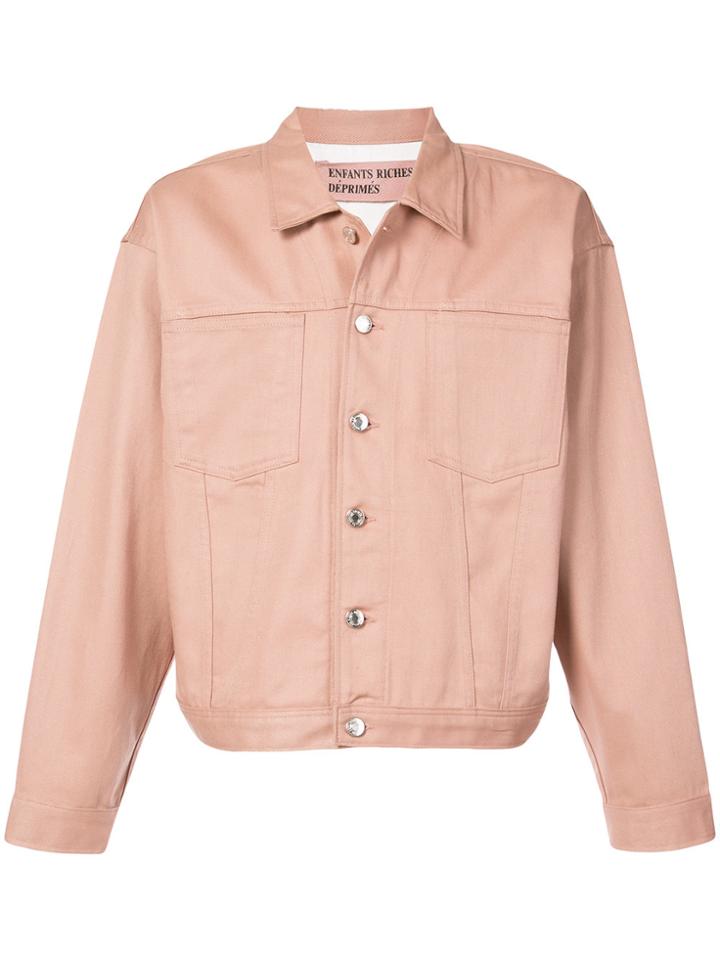 Enfants Riches Déprimés Cannot Feel Love Jacket - Pink & Purple