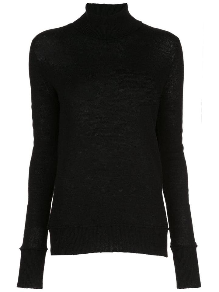 Amiri Cashmere Turtleneck Jumper - Black