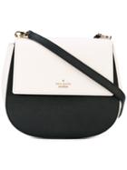 Kate Spade - Logo Plaque Shoulder Bag - Women - Leather/polyester/polyurethane - One Size, Black, Leather/polyester/polyurethane