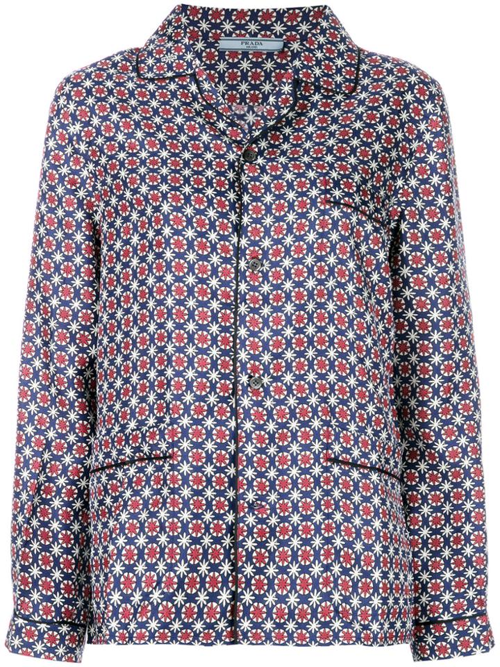 Prada Pajama Shirt - Blue