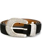 Eleventy Perforated Buckle Belt