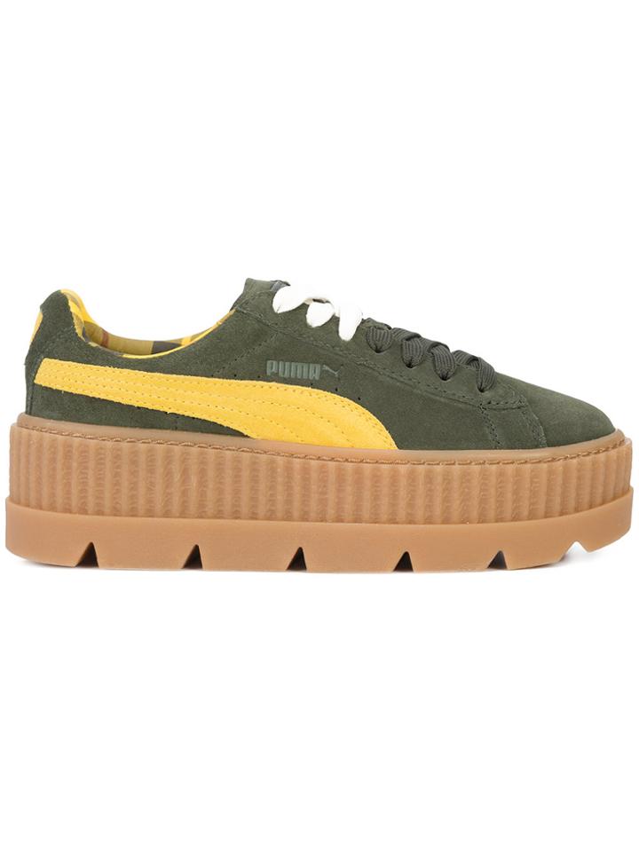 Fenty X Puma Cleated Creeper Sneakers - Green