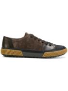 Prada Classic Lace-up Sneakers - Brown