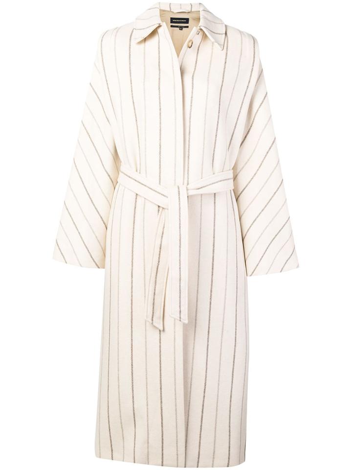 Vanessa Seward Ginger Belted Coat - Nude & Neutrals