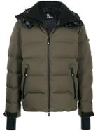 Moncler Grenoble Hooded Down Jacket - Green