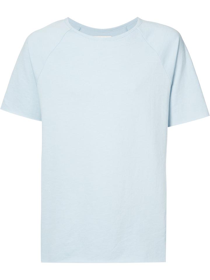 Katama - Raglan T-shirt - Men - Cotton - M, Blue, Cotton