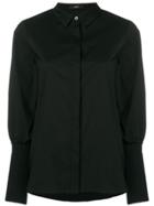 Steffen Schraut Ribbed Cuffs Shirt - Black