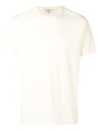 Ymc Horizontal Pinstripe T-shirt - Yellow