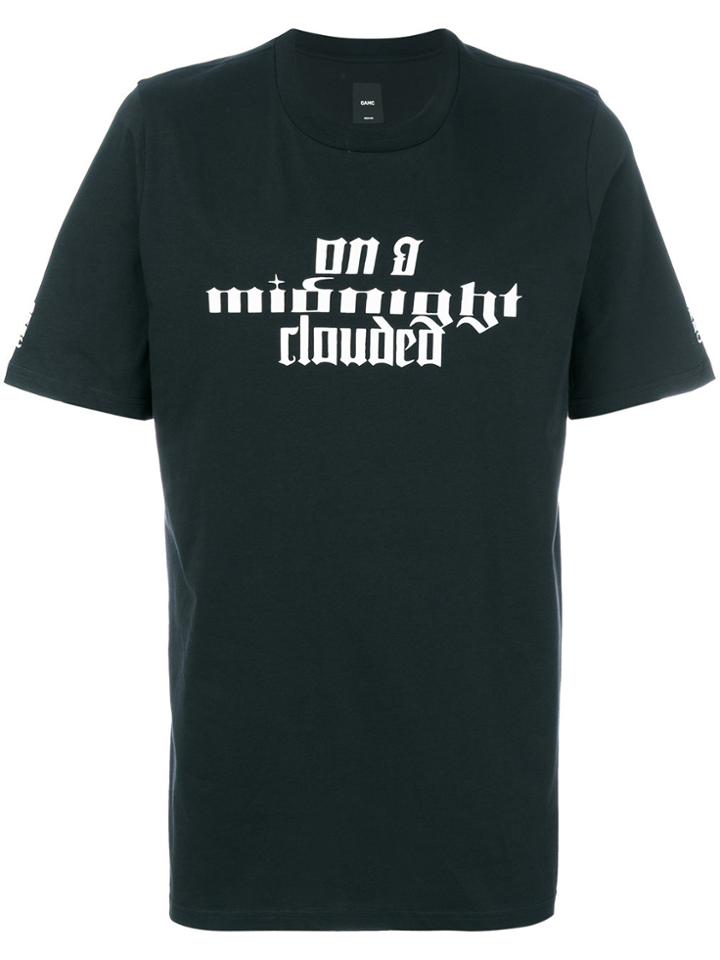 Oamc Short Sleeved T-shirt - Black