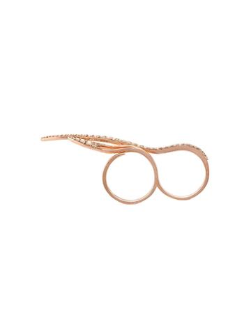 Cristina Ortiz 'angels' Double Ring