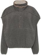 Y/project Double-layer Fleece Sweatshirt - Grey