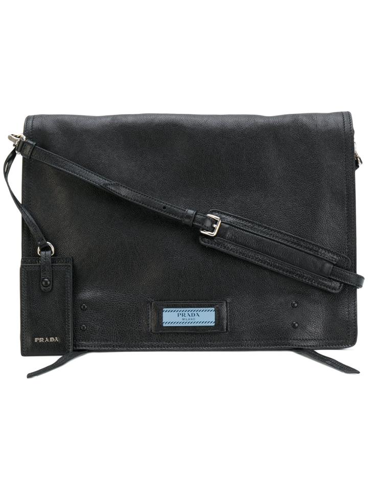 Prada Classic Shoulder Bag - Black