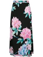 Leonard Camelia Midi Skirt - Black