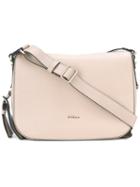 Furla - Classic Shoulder Bag - Women - Calf Leather - One Size, Nude/neutrals, Calf Leather