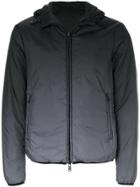 Armani Jeans Ombré Puffer Jacket - Black