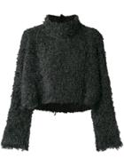 Eckhaus Latta Flared Long-sleeve Sweater - Grey