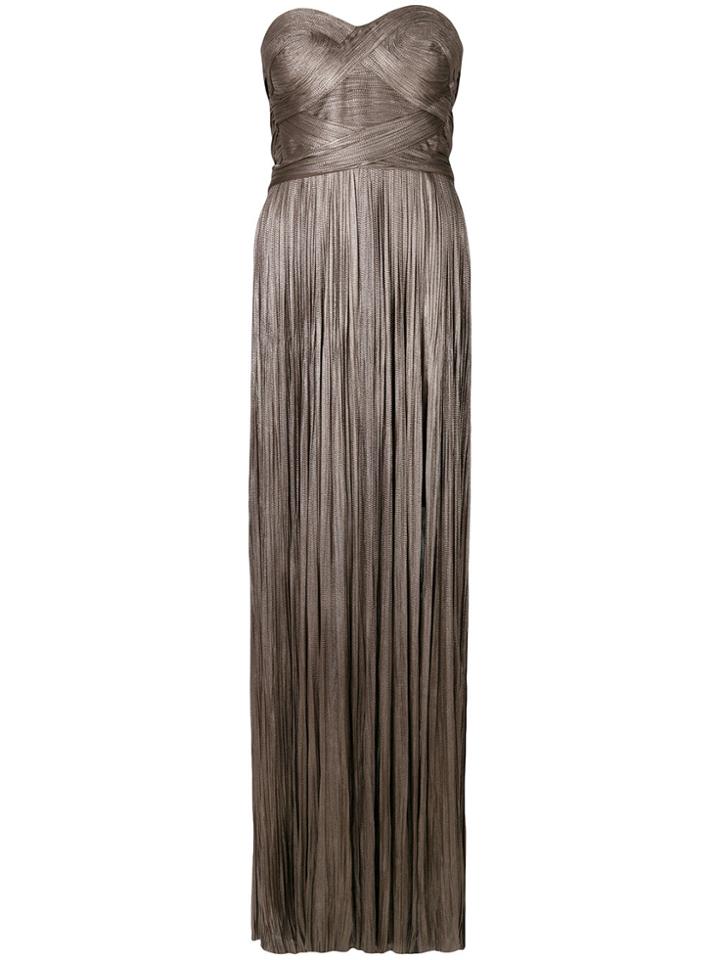 Maria Lucia Hohan Beluga Gown - Metallic