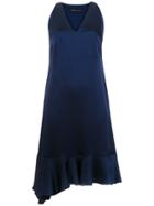Gloria Coelho Camisola Ruffled Dress - Blue