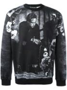 Dolce & Gabbana Brando Print Sweatshirt, Men's, Size: 44, Black, Cotton
