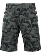 Camouflage Shorts - Men - Cotton/nylon/polyurethane - 3, Green, Cotton/nylon/polyurethane, Guild Prime