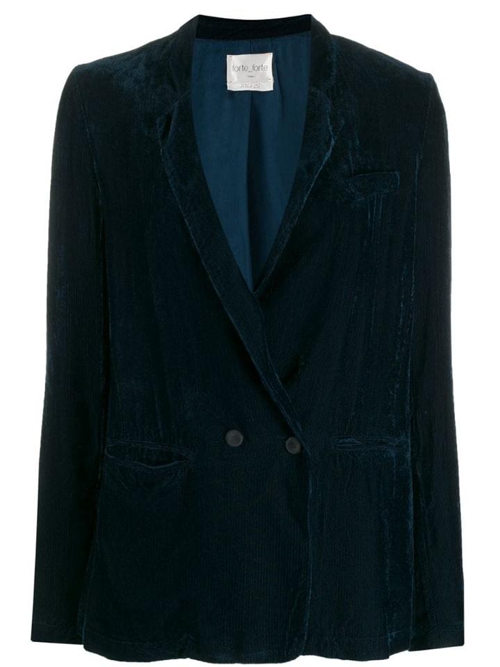 Forte Forte Fitted Blazer - Blue