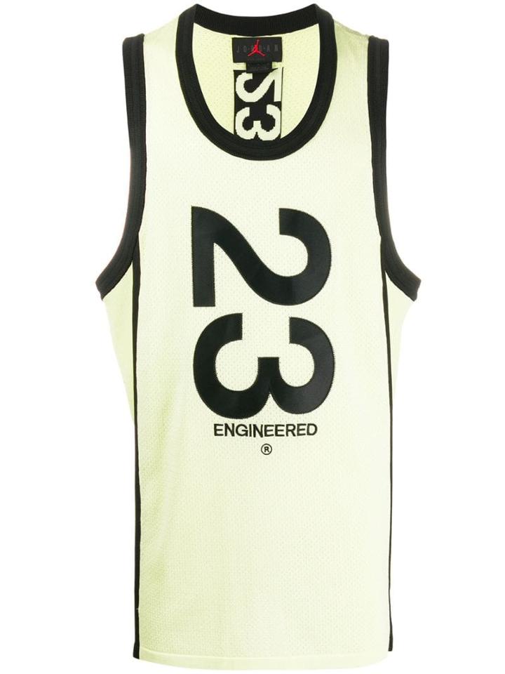 Nike Stitch Detail Vest - Yellow