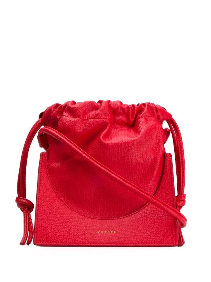 Yuzefi Triangle Tote Bag - Red