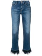 Cambio Cropped Jeans - Black